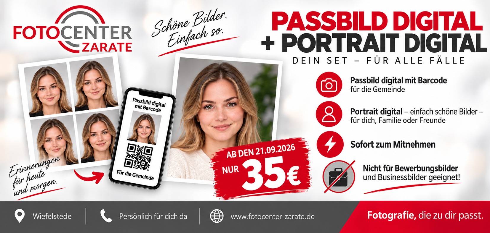 Passbild + Portrait